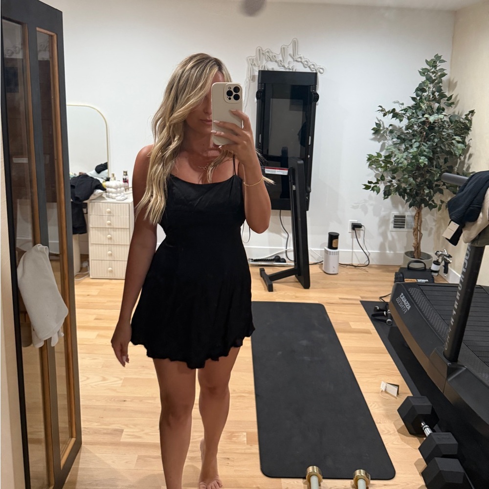 NWOT Zara silk mini dress